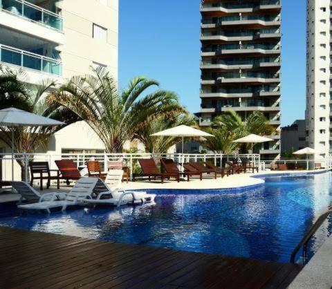 Excelente Apartamento Em Condominio Na Praia Das Asturias グァルジャー エクステリア 写真
